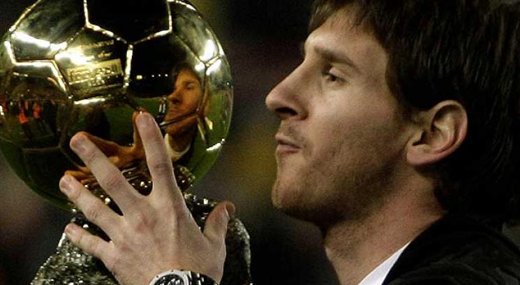 Lionel Messi Balón de Oro 2012