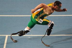 El atleta olímpico sudafricano Oscar Pistorius  2