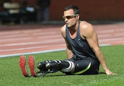 El atleta olímpico sudafricano Oscar Pistorius  3