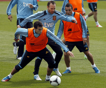 España-entrenamiento