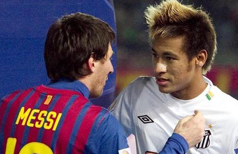 Messi y Neymar