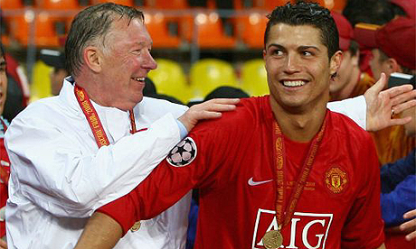 Ferguson y Ronaldo