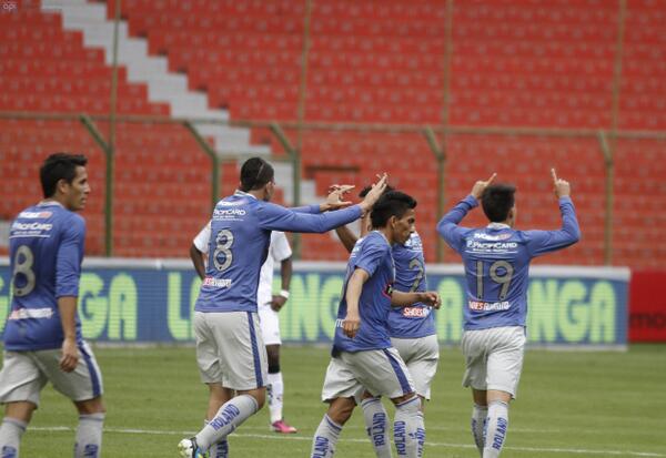 30Fernando Gaibbor que marcó el gol de empate de Emelec