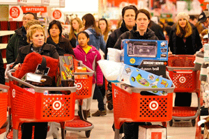 Black Friday es un día de altísimas ventas en Estados Unidos