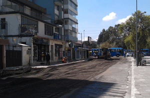 11-Avenida-Reina-Victoria,-proceso-de-repavimentación