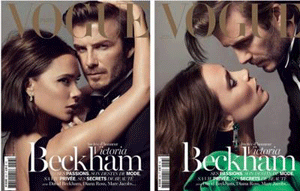 Victoria Beckham fue la editora de la revista Vogue