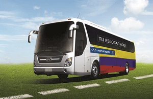 Hyundai te pide diseñes el logo del bus de la Tricolor