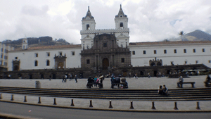 Plaza San Francisco lugar del Pregón de Fiestas 2013