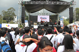 Concierto de Papá Changó en el Parque La Carolina