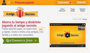 Amigo secreto online, el juego de la Navidad