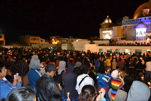 Peregrinación Virgen de El Quinche, noviembre del 2013