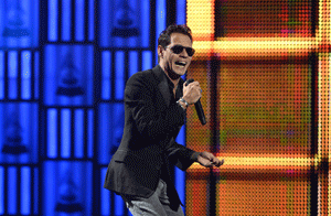 Marc Anthony en la Gala de los Latin Grammy