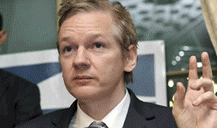 Fundador de Wikileaks recibe apoyo Ecuador