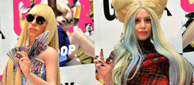  Lady Gaga presenta su Gaga Doll en Japón