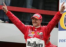  Michael Schumacher en coma tras accidente en Los Alpes