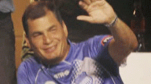 Presidente Rafael Correa es hincha de Emelec