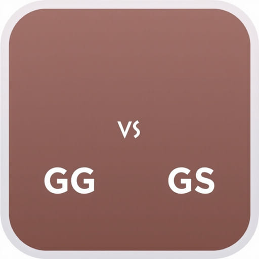 Difference Between Gg And Gs