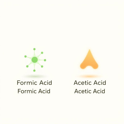 Distinguish Formic Acid And Acetic Acid