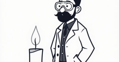 A Boffin Candle Waster