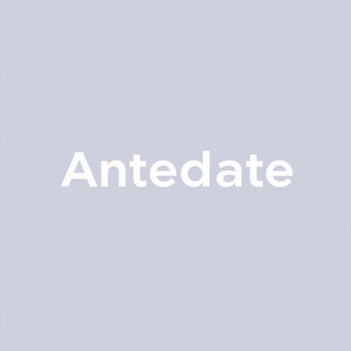 Antedate In Tagalog Sentence