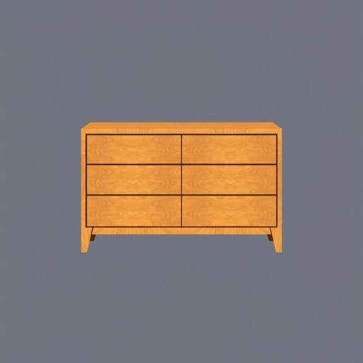 Antique Birdseye Maple Dresser