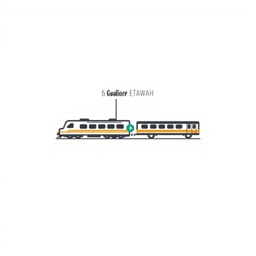 Train Gwalior To Etawah