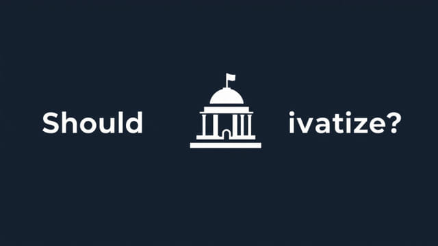 Vic3 Should You Privatize