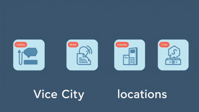 Vice City Bribe Locations