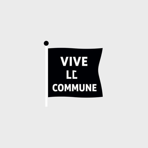 Vive La Commune Flag