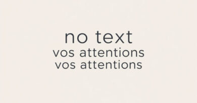 Vos Attentions En Anglais