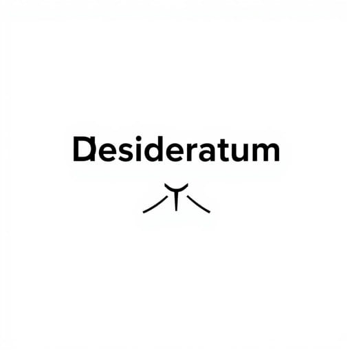 What Is Desideratum (Meaning)