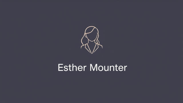 Who Is Esther Mounter