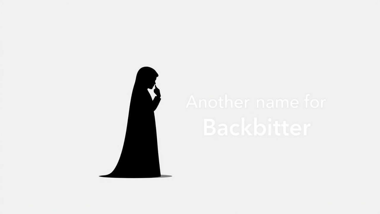 Another Name for Backbiter