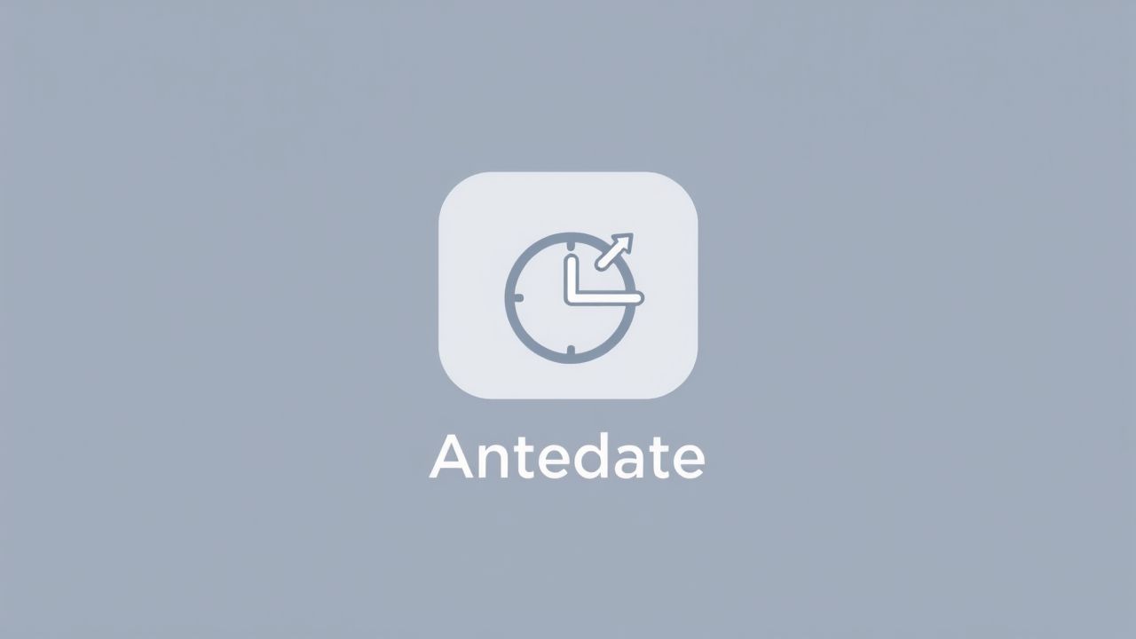 Antedate Meaning in Nepali