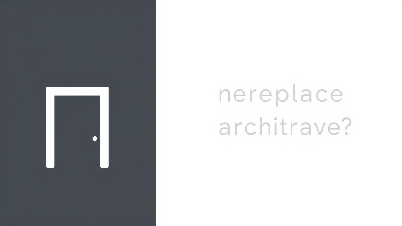 Can You Replace Architrave