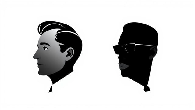 Clark Gable Sidney Poitier