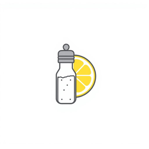 does lemon counteract salt