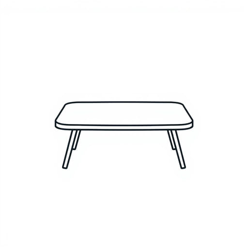 Drew Stowaway Coffee Table