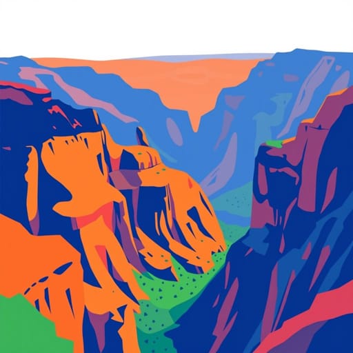 Grand Canyon David Hockney