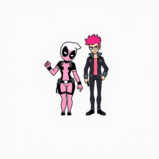 Gwenpool and Quentin Quire