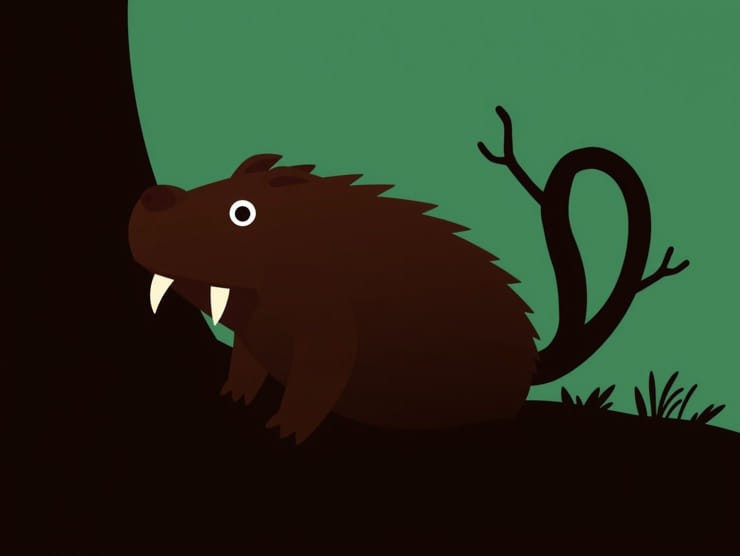 Hidden Gruffalo in Tiddler