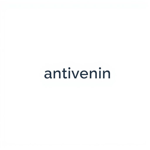 How to Pronounce Antivenin