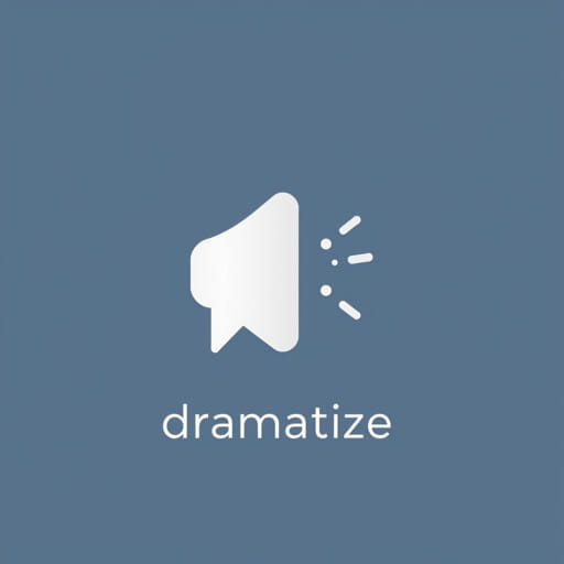 How to Pronounce Dramatize