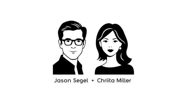 Jason Segel Christa Miller