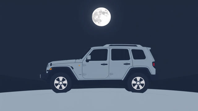 Jeep Meridian Silvery Moon