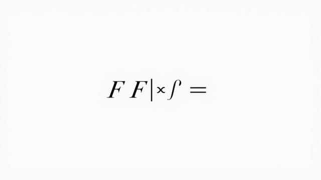 Joint F Statistic Formula CFA