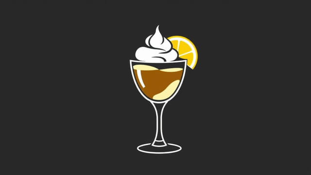Lemon Syllabub with Sherry