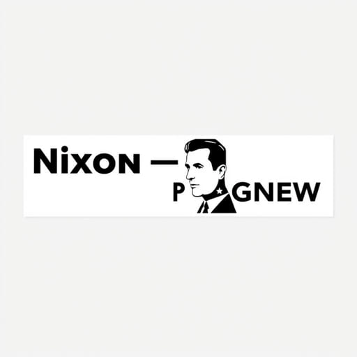 Nixon Agnew Bumper Sticker
