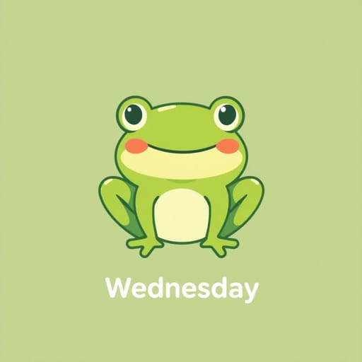 No Weigh Wednesday Sweet Frog