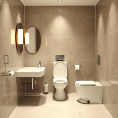 Quick Inspection From King In Lavatory